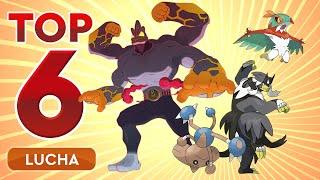 Top 6 - Pokémon Tipo Lucha