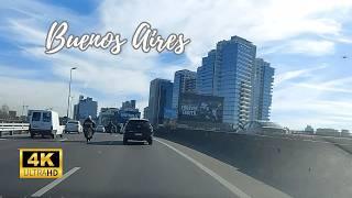 Buenos Aires 4K - Driving to Tigre - Afternoon Drive, Argentina