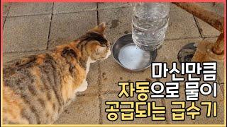 30초만에 만드는 PET병 자동 급수기