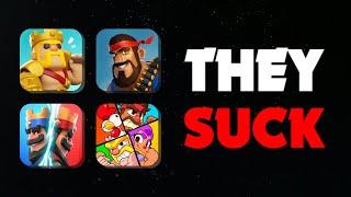 Ranking EVERY Supercell Game (Worst to Best)