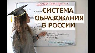 Как и сколько мы учимся в России ? || СИСТЕМА ОБРАЗОВАНИЯ в России