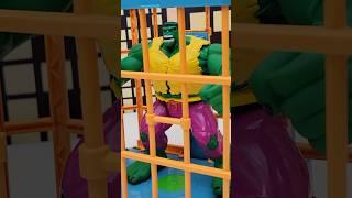 Hulk Rage Cage Battle ASMR 90's Vintage Toys