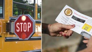 Miami-Dade's school bus safety program has been issuing tickets to drivers who are obeying the law