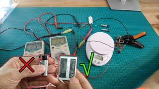 AAA battery powered retrofit to lithium battery powered (Electronic scales)