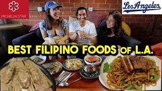 Trying LA’s Top Rated Filipino Restaurants (ULTIMATE Filipino Food Tour!)