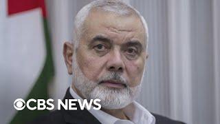 Hamas leader killed, fires scorching California, more | CBS News 24/7