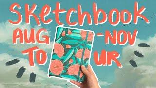  sketchbook tour aug-nov 2020 | lilstarnerd 