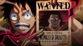 La Reacción Del Mundo ante la Recompensa de Dragon, el Padre de Luffy - One Piece
