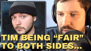 Destiny Checks In on "Centrist" Tim Pool's political coverage