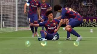 Jadon Sancho goal in my FIFA 20 carrer