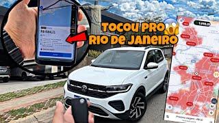 PRIMEIRO DIA no UBER BLACK de VOLKSWAGEN T-CROSS rodei até fazer R$1.010 reais