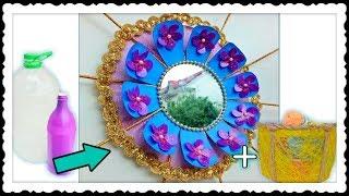 Colorful Sunburst Wall Decor DIY || Best out of Waste Craft Ideas for Home Decoration