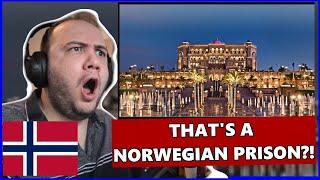 The Most Luxurious Prison In The World - Utlendings Reaksjon |   Norway REACTION