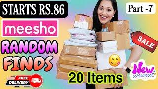 Meesho Random Finds *20 Products* STARTS RS.86 Only Must Have products  Free Delivery Meesho Haul