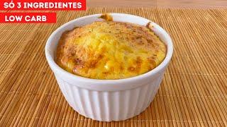 DELICIOUS ONLY 3 INGREDIENTS! RICH IN PROTEIN AND ZERO CARBOHYDRATES!