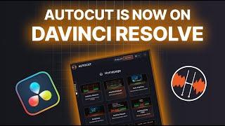 AutoCut Plugin is on DaVinci Resolve !