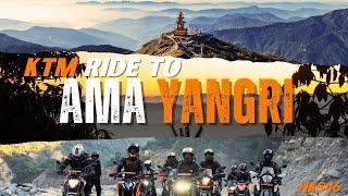 Ride To Aama- Yangri || Kathmandu To Aama-Yangri || KTM DUKE 390 || HKA46