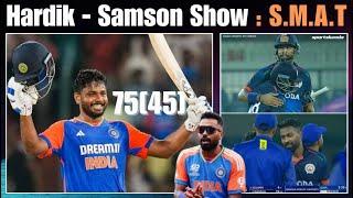 Hardik Pandya & Sanju Samson Show | S,M,A,T | HARDIK PANDYA MADNESS IN SYED MUSHTAQ ALI