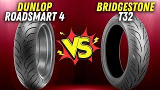 Two Top Touring Tires: Dunlop Roadsmart 4 vs Bridgestone T32