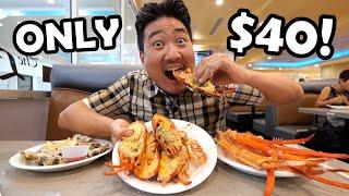 All You Can Eat LOBSTERS and CRABS at the BIGGEST BUFFET in Orange County!