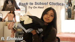 Emmiol Back To School Try On Haul