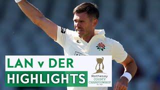 Anderson Takes Five Wickets In Match! | Lancashire v Derbyshire | Rothesay County Championship 2025