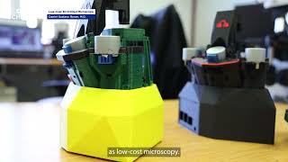 Low-Cost 3D Printed Microscope