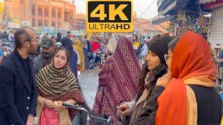 The Most Visited Tourist Street Of Lahore Pakistan |4K Walking Tour Of Pratap Street & Sunday Market