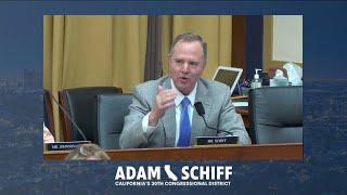 Rep. Adam Schiff Schools Jim Jordan, Exposes Lack of Correspondence in Contempt Hearing