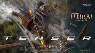 Mirai Telugu Teaser | Teja Sajja | Manchu Manoj | Karthik Gattamneni | People Media Factory