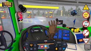 Truck Simulator : Ultimate l Rainy Day ️🫠️l Zuuks l Mobile Gameplay l CAMGAME