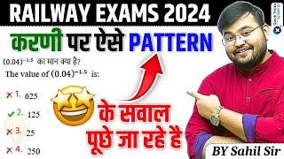 Railway Exams 2024 | Maths - Surds Questions Based on Latest Pattern | Surds by Sahil sir