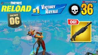 Fortnite Reload | High Kill Solo vs Squads OG Gameplay (Keyboard & Mouse)