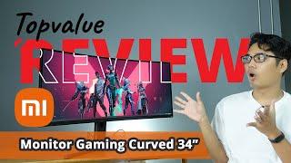 รีวิว Xiaomi Monitor Gaming Curved 34" สุดอลัง สายเกม สายกราฟิก ห้ามพลาด! | topvalue review