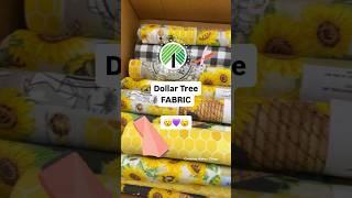 Dollar Tree Fabric Collections #dollartreecrafts #craftingonabudget #craftingsupplies