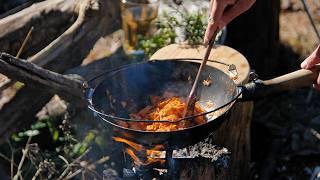 apt ROSÉ's favorite kimchi fried rice & wheat / spam / camping dishes