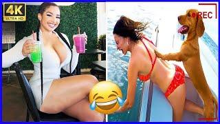 Try Not To Laugh Challenge  TOTAL IDIOTS AT WORK / Instant Regret Fails Compilation 2024 #6