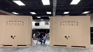 Estonia Grand Piano Unboxing Time Lapse