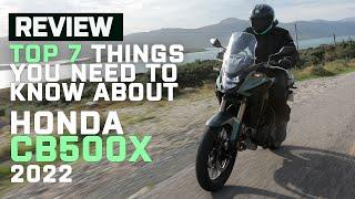 Honda CB500X (2022) Review | Top 7 Things You Need To Know About the Honda CB500X 2022 | Visordown