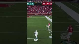 60 Yard bomb From Mahomes
