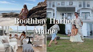 MAINE VLOG | sailing, beach day, botanical gardens, railway village & more!