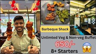 Unlimited buffet with 8+ Starters just at 650/- | Barbeque Shack | Colaba Mumbai | Affordable Buffet