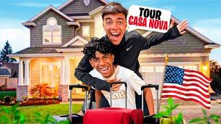 TOUR PELA CASA EM ORLANDO E OLHA O QUE ACONTECEU  *mostrei tudo