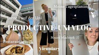 PRODUCTIVE UNI VLOG I Neues Macbook , neues Ich, produktiver Tag, meine Tagesplanung I KathaMariie