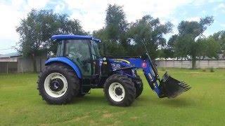 Pala Frontal OM-500-F en New Holland TD 5.110