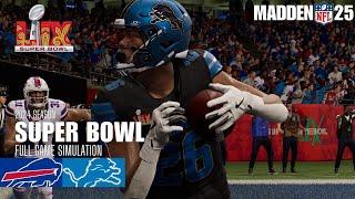 Buffalo Bills vs. Detroit Lions | Madden NFL 25 Simulation #madden25