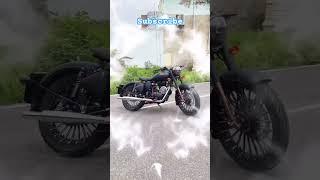 Royal Enfield Bullet With Best Modification #bikelover #meteor350 #bulletlover #modified #bike