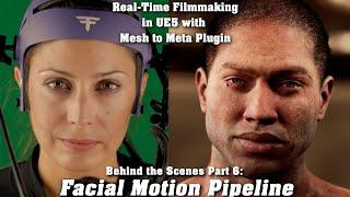 Unreal Engine 5 | Enzo Behind the Scenes | Part 6: Metahuman Facial Motion Pipeline with Faceware