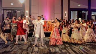 Bride and Groom Perform an Amazing Sangeet Performance - Indian Wedding 4K