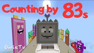 Counting by 83s Song | Minecraft Numberblocks | Skip Counting Songs for Kids